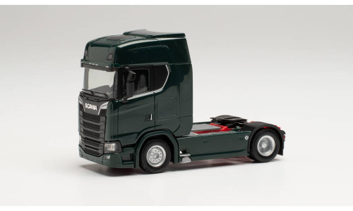 Тягач SCANIA CS HD V8, темно-зеленый