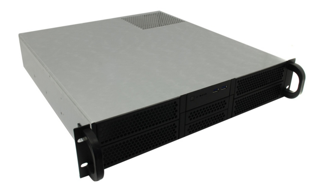 Корпус серверный 2U Procase RE204-D4H2-M-48