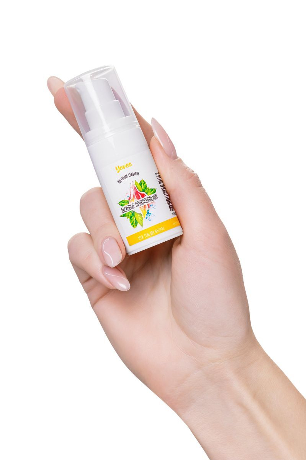 Согревающе-охлаждающий крем-гель для точечного массажа «Ласковые прикосновения» - 15 мл.