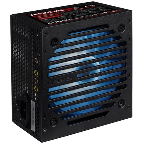 Блок питания AeroCool 800W VX Plus RGB, ATX (VX PLUS 800 RGB)