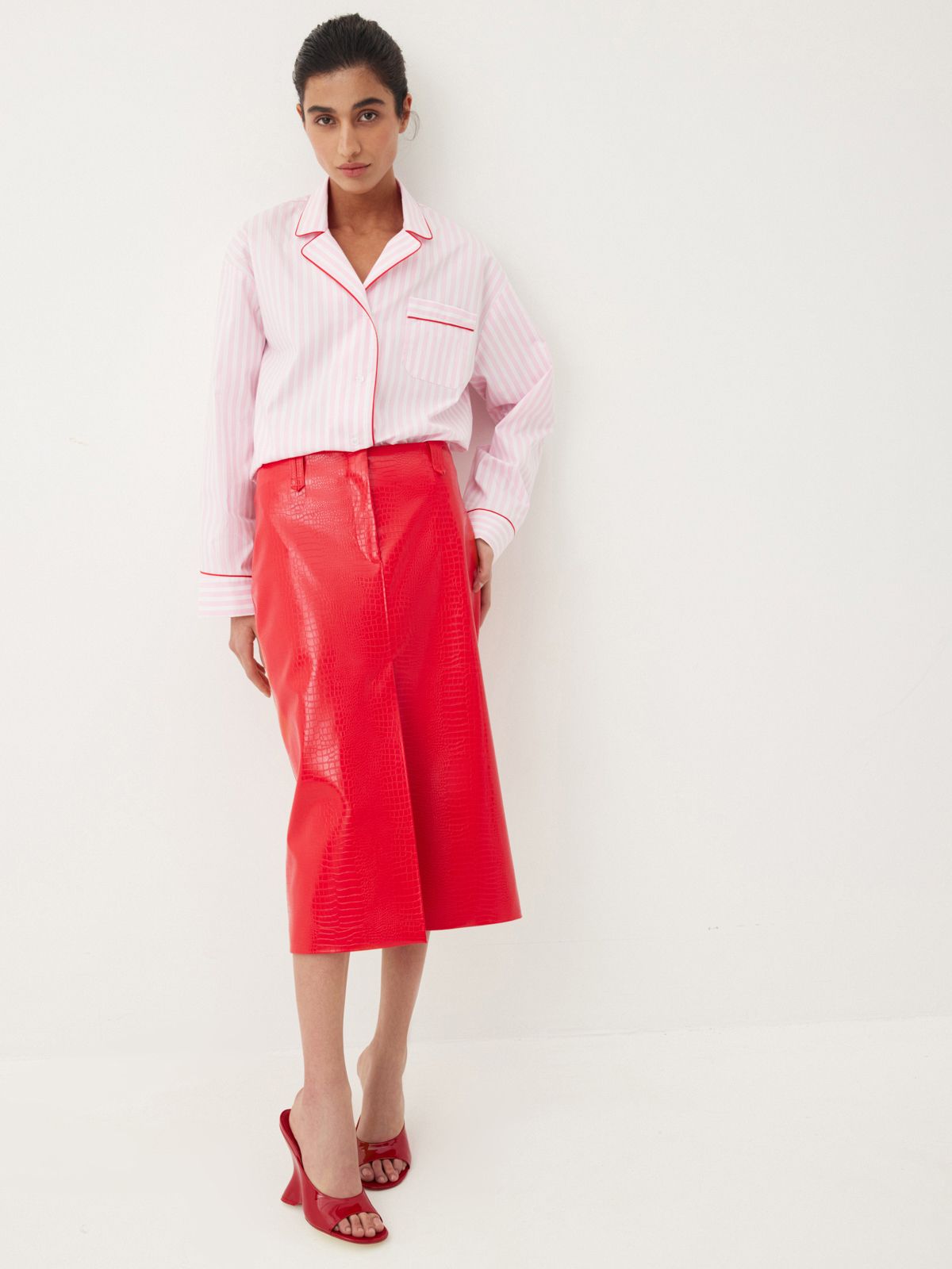 Эффектная юбка-миди Love Expression