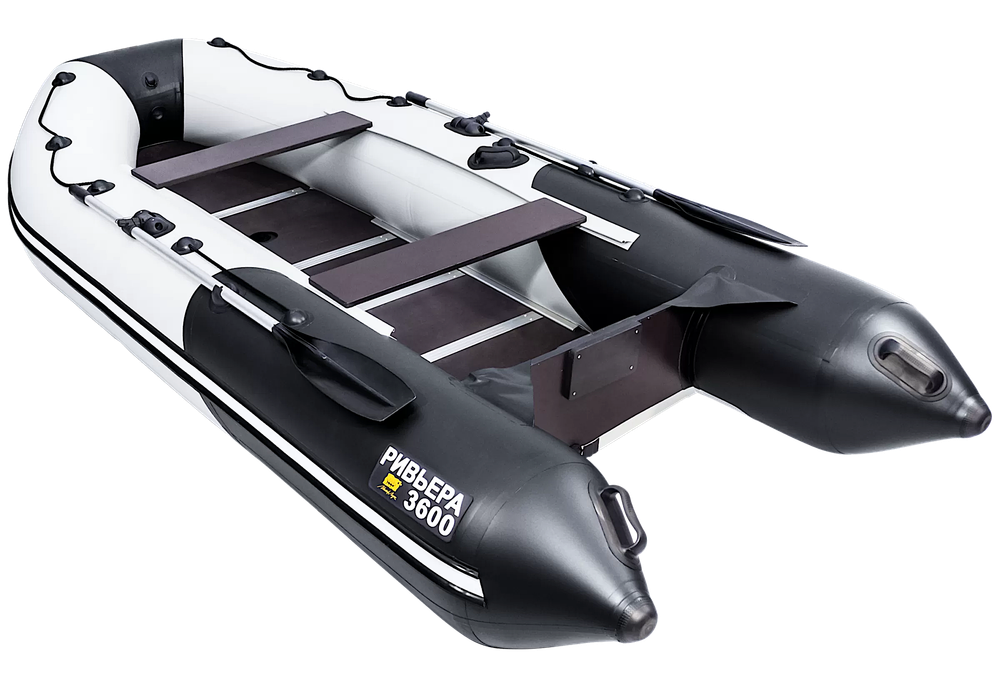 Лодка ПВХ Мастер Лодок Ривьера Компакт 3600СК "Комби" -