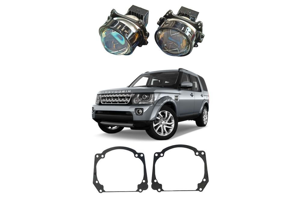 Комплект для замены штатных линз Land Rover Discovery 4 рестайлинг 2013-2016 Valeo без AFS