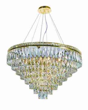 2785E/18A GOLD+CLEAR (1) Люстра (в 2-х коробках) NW