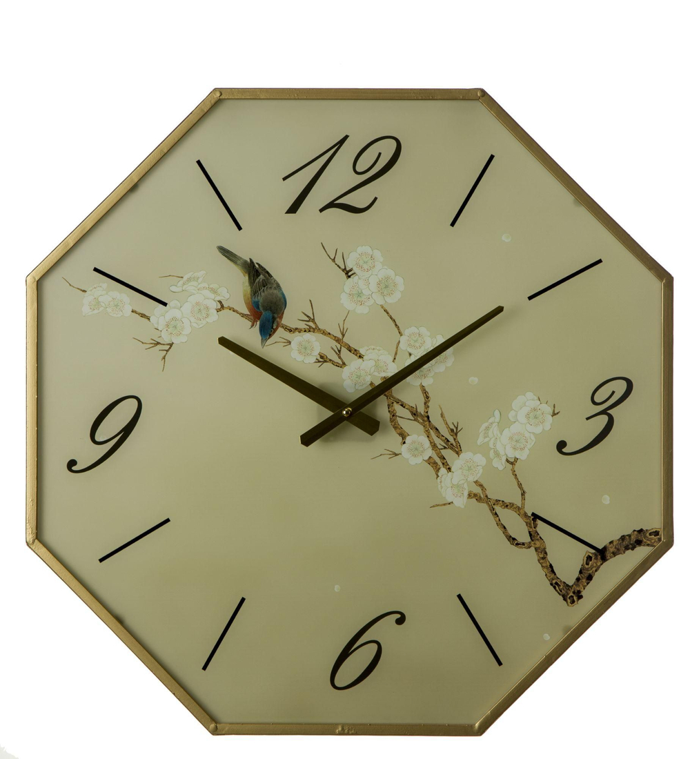 Настенные часы Aviere 25535, металл, стекло, арабские, 58 x 58 х 5 см.