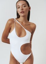 Слитный купальник Rico Ice White