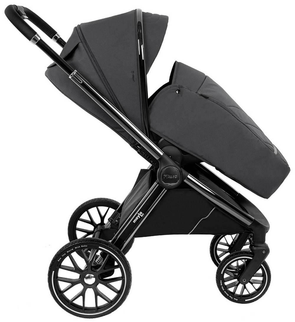 Детская коляска Pituso Mayla Lux 2 в 1 Dark Grey