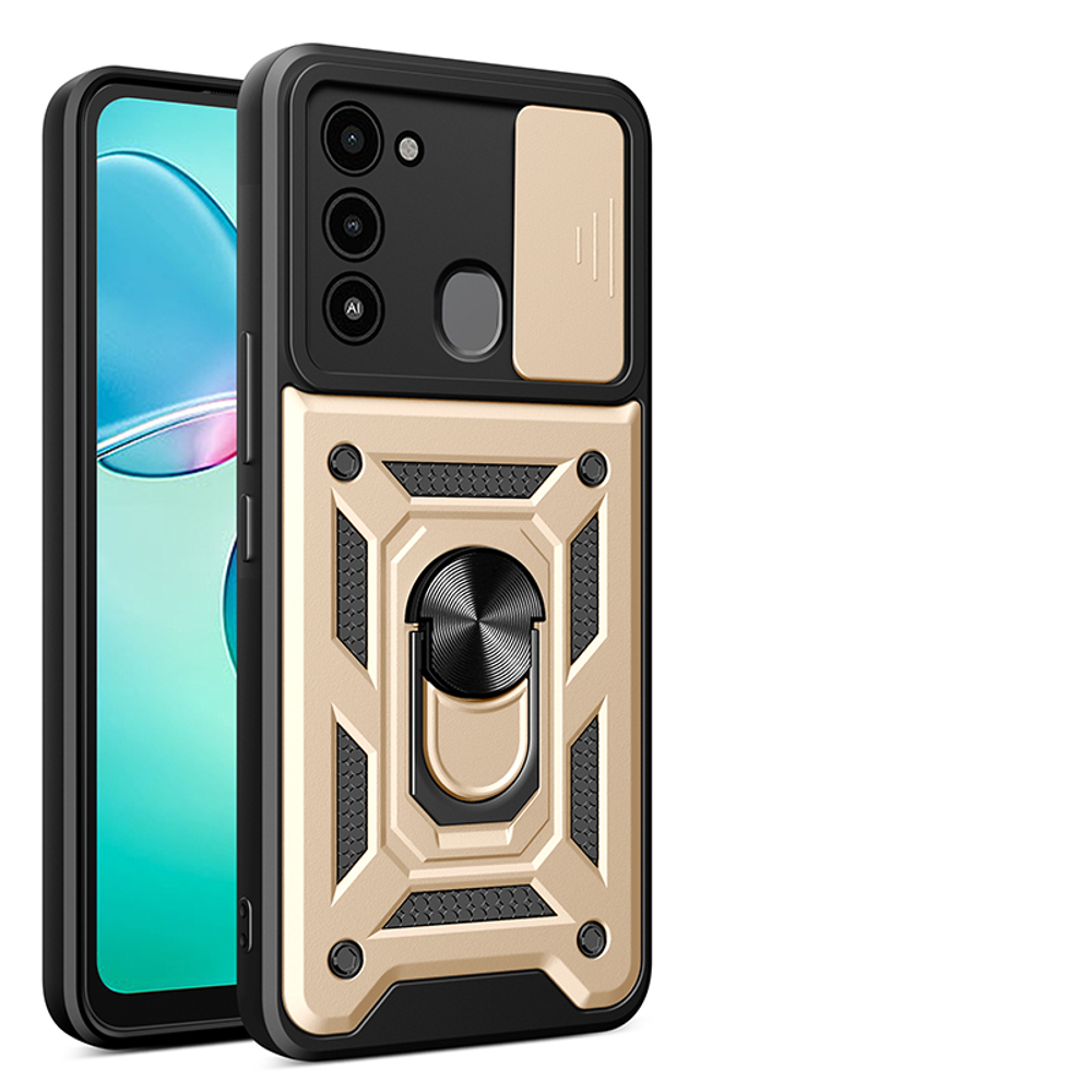 Чехол с кольцом Bumper Case для Tecno Spark GO 2022