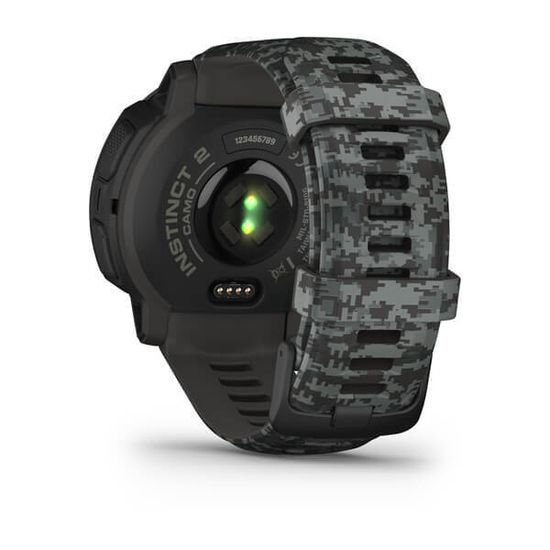 Спортивные прочные часы Garmin Instinct 2, Camo Edition, Graphite Camo, 010-02626-03