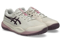 Детские Кроссовки теннисные  Asics Gel-Resolution X GS - soft oat/dark aubergine