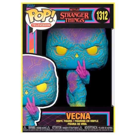 Фигурка Funko POP! TV Stranger Things S4 Vecna (BLKLT) (Exc) (1312) 74475 / Фигурка Фанко ПОП! по мотивам сериала "Очень странные дела", Векна