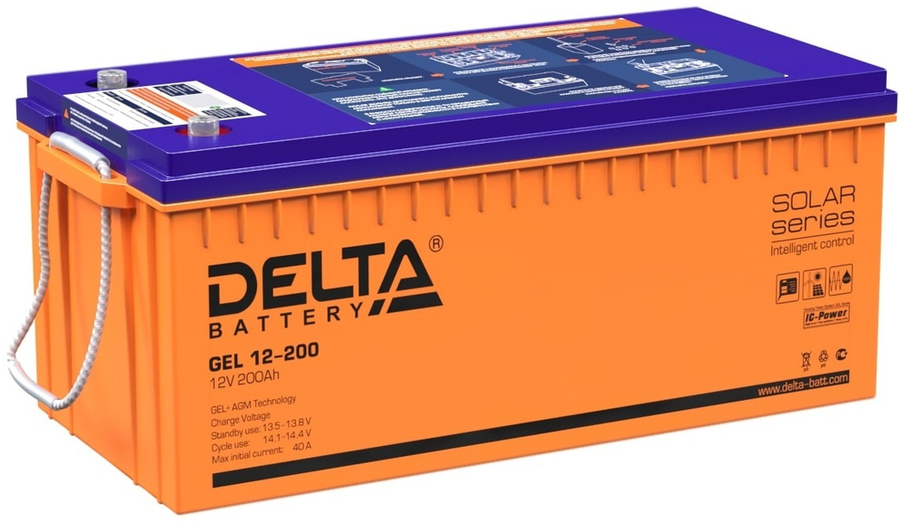 Батарея  Delta GEL 12-200
