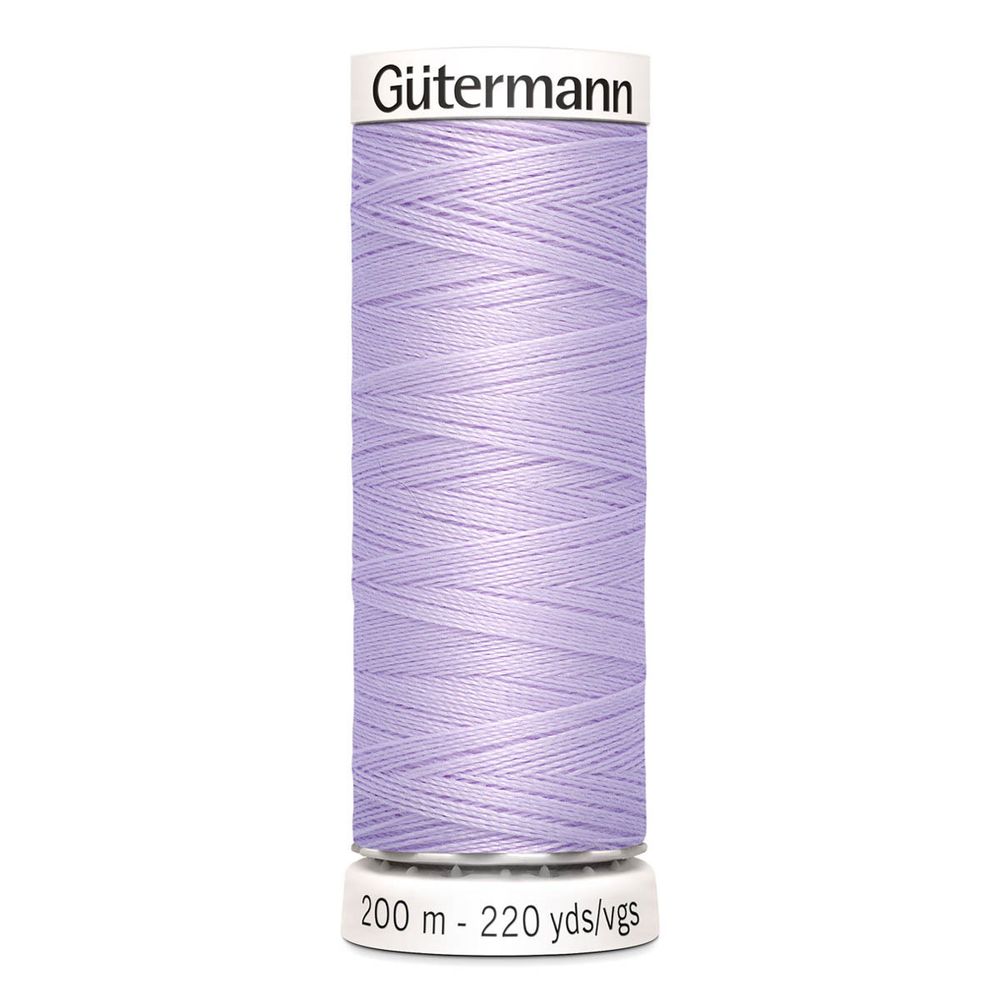 Нитки универсальные Gutermann Sew-all 100 (200 метров), 5 кат. | 442 бело-лавандовый