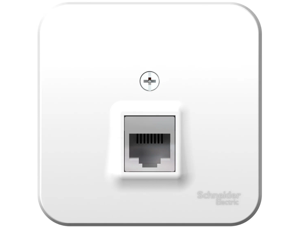 Розетка для телефона Systeme Electric BLNIA011001 Blanca