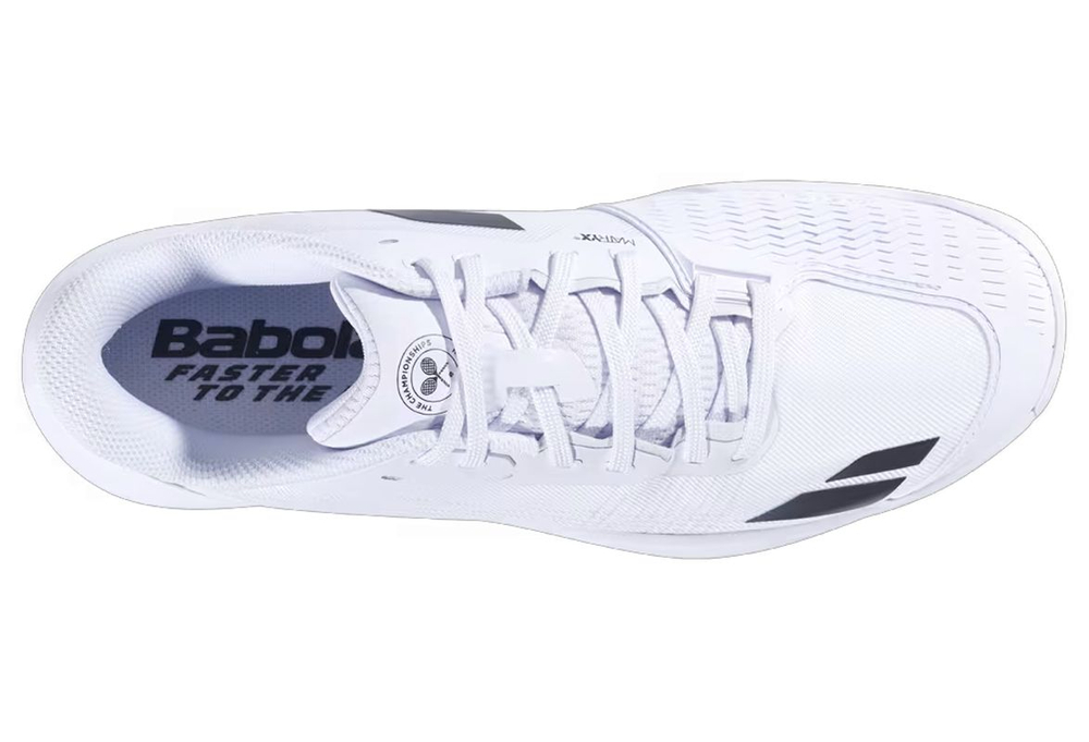 Женские теннисные кроссовки Babolat Jet Match 4 Wimbledon Grass - white/black