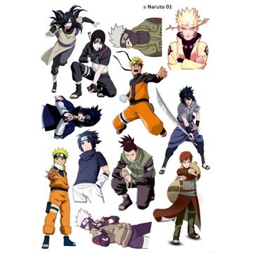 Наклейка А5 a Naruto 01 (Наруто 01)