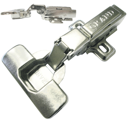 Петля GRADE полунакладная VR 08/110°/105°  soft closing (100)