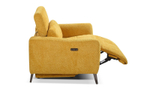 Кресло-реклайнер Lafayette желтое