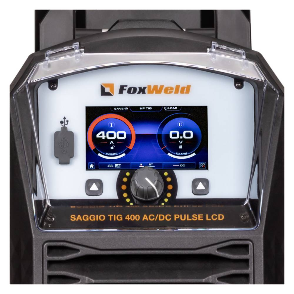 Аппарат аргонодуговой сварки SAGGIO TIG 400 AC/DC PULSE LCD 9308