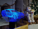 3Д-светильник "Мазда (Mazda)"