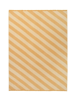 Плед Без коллекции Elvang 130x190 Желтый / Бежевый