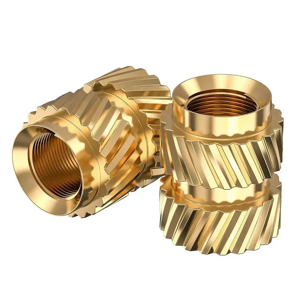 120 шт. M3X5.7-OD4.6 резьба с накаткой из латуни с резьбой термостойкая термостойкая вставка гайка для 3D-принтер