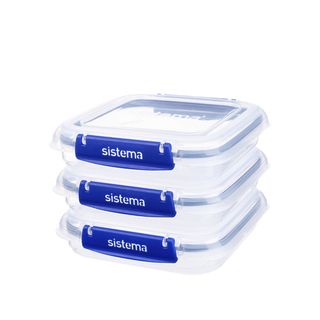 Набор контейнеров для сэндвичей Sistema &quot;KLIP IT+&quot; 520мл, 3шт.