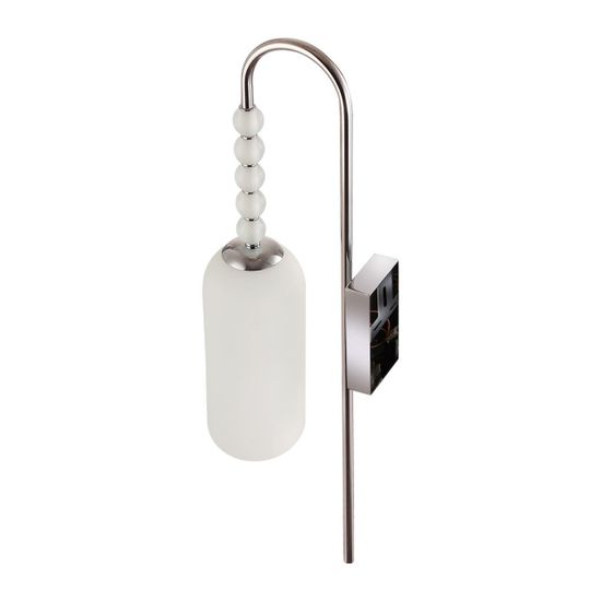 8270/1W NEOCLASSI хром/белый, металл/стекло Бра Е14 1*40W 220V TRACY