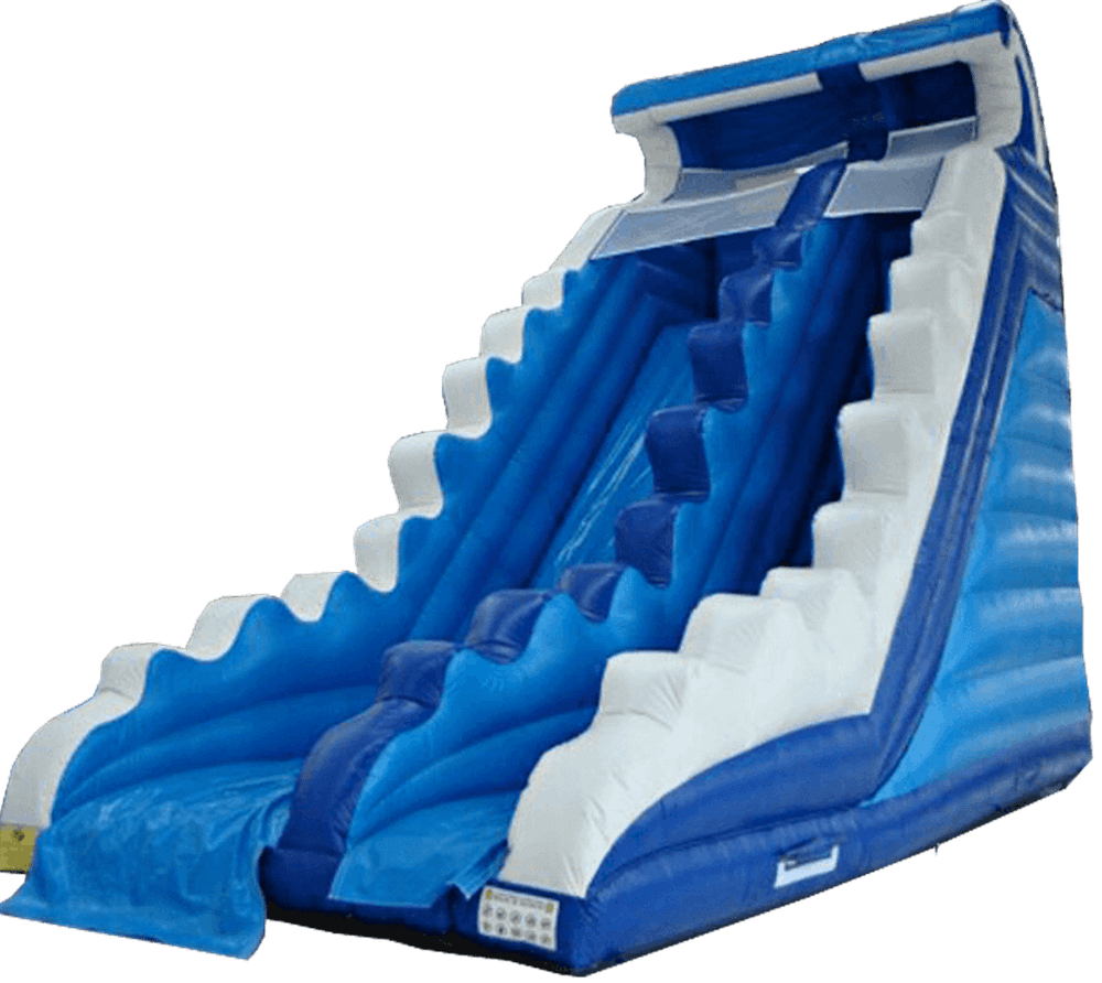 Надувная водная горка «Волна» 6*3,6*4,5 м