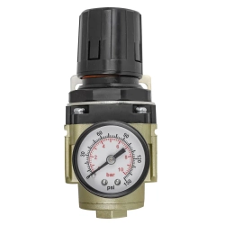 Регулятор давления воздуха ''Profi''1/4''(0-10bar,раб. температура 5°-60°) Forsage F-AR3000-02