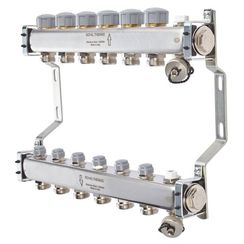 Коллектор нерж. в сборе универсальный 1 ВР-3/4 НР, 3 выхода