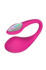 Розовое виброяйцо Lovense Lush 4 (Цвет: розовый)
