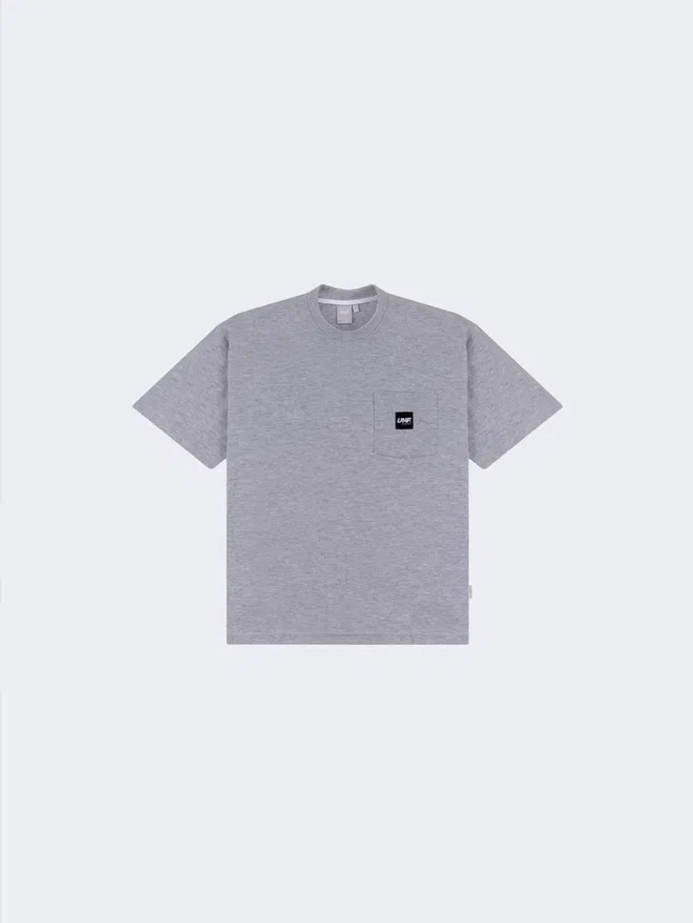 Футболка UNIFORM Everyday Pocket серый меланж