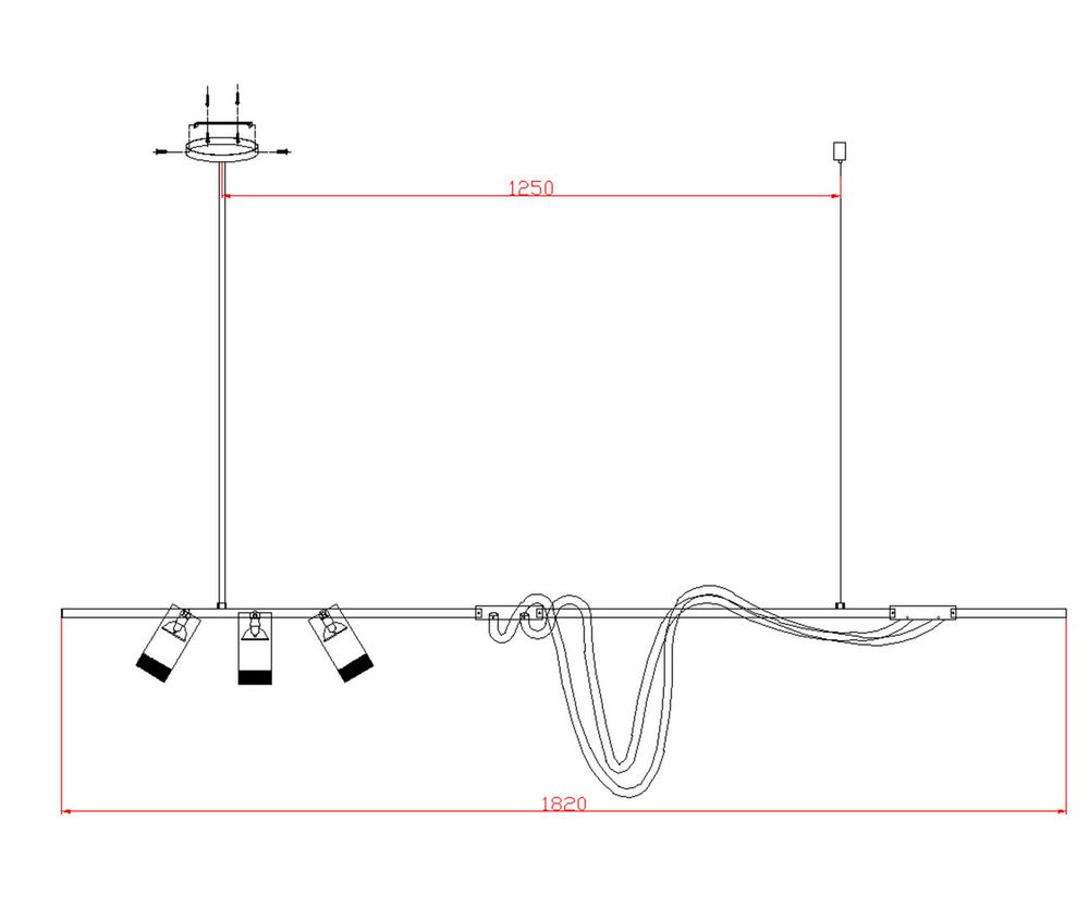 Kink Light 08039-180A,19 Подвес димм. Кайли черный