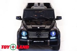 Детский электромобиль Toyland Mercedes Benz G65 черный фото №3