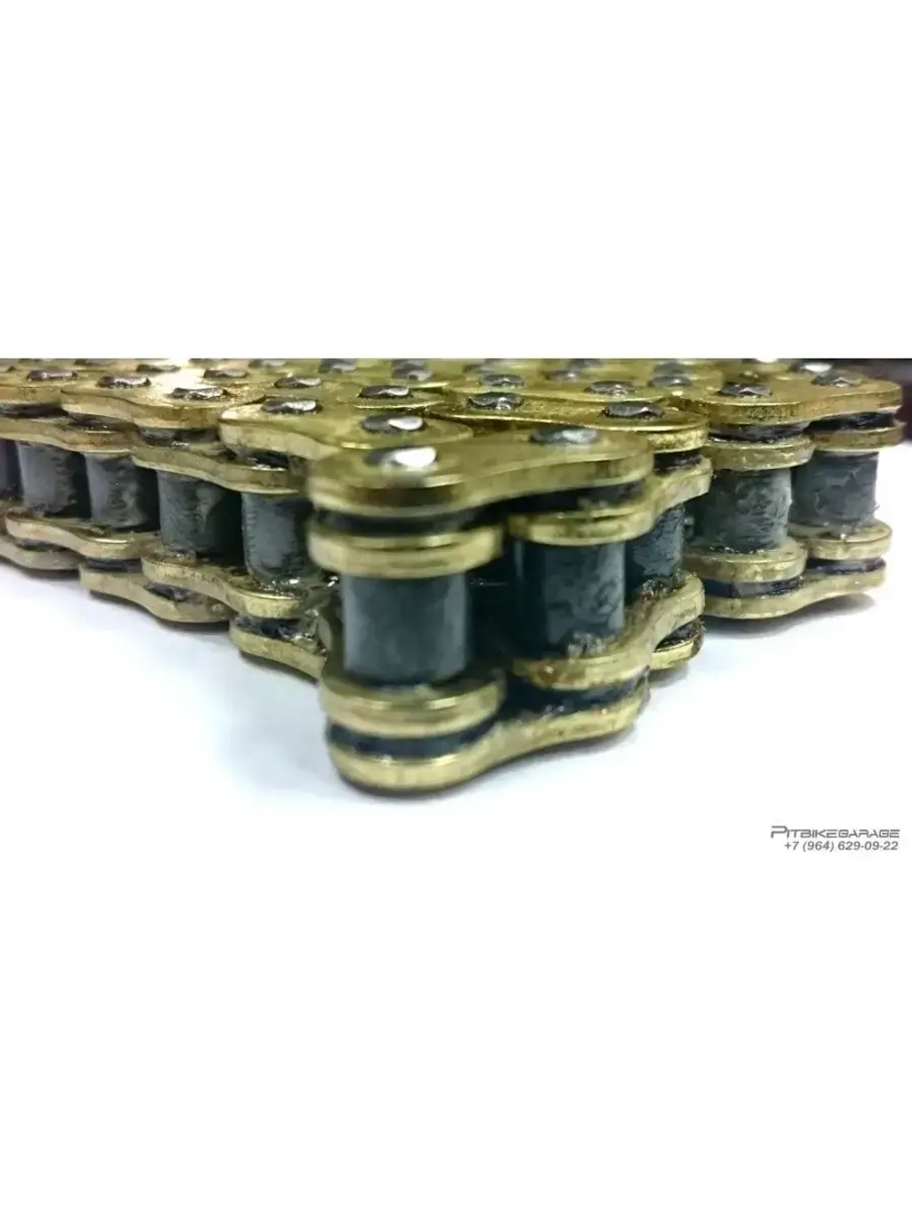 Цепь привода 428H-O 110L (сальниковая O-Ring) золотая