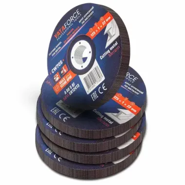 Круг отрезной по металлу 125х1.0.х22,2мм-50шт YATAFORCE YF-CW705(50 шт к-т)