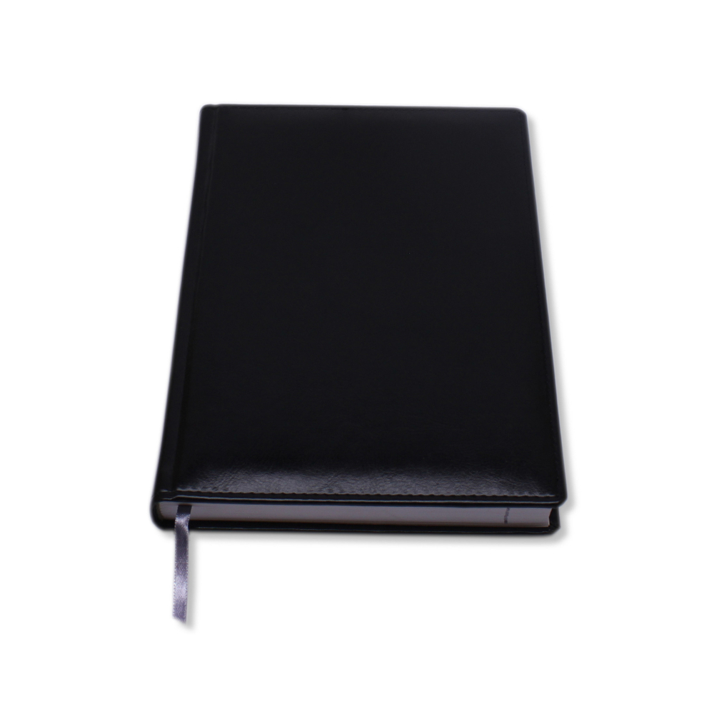 Ежедневник Lediberg Nebraska белый блок Чёрный