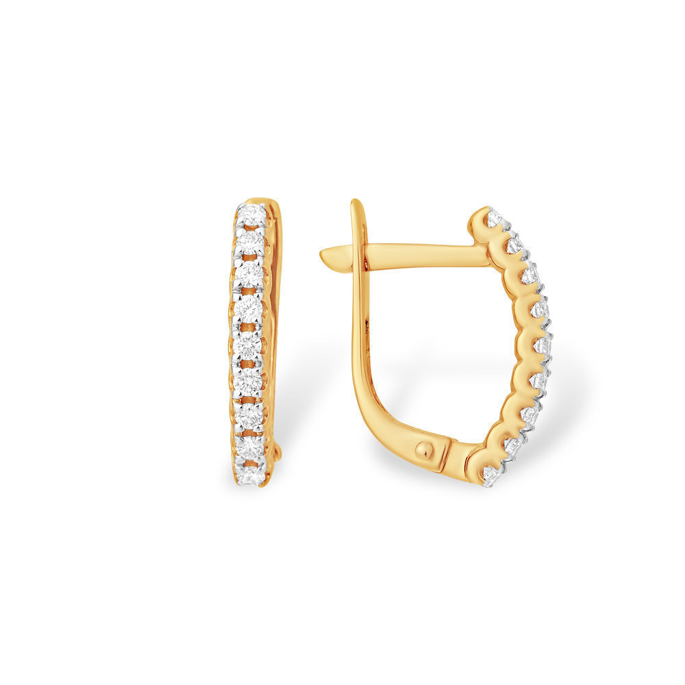 Серьги из золота 585 пробы