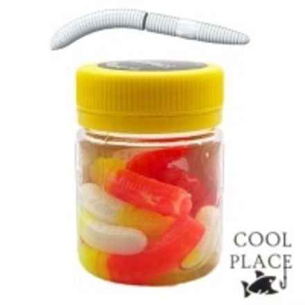 Приманка Cool Place Floating stretch 6,5см, сыр, white/lemon/red