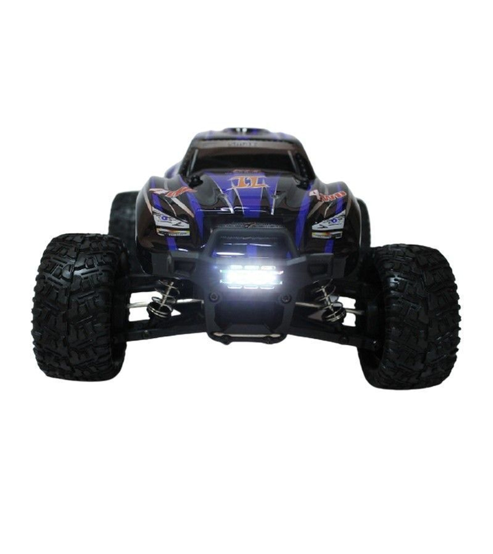 Радиоуправляемый монстр Remo Hobby SMAX Brushless V2.0 (синий) 4WD 2.4G 1/16 RTR