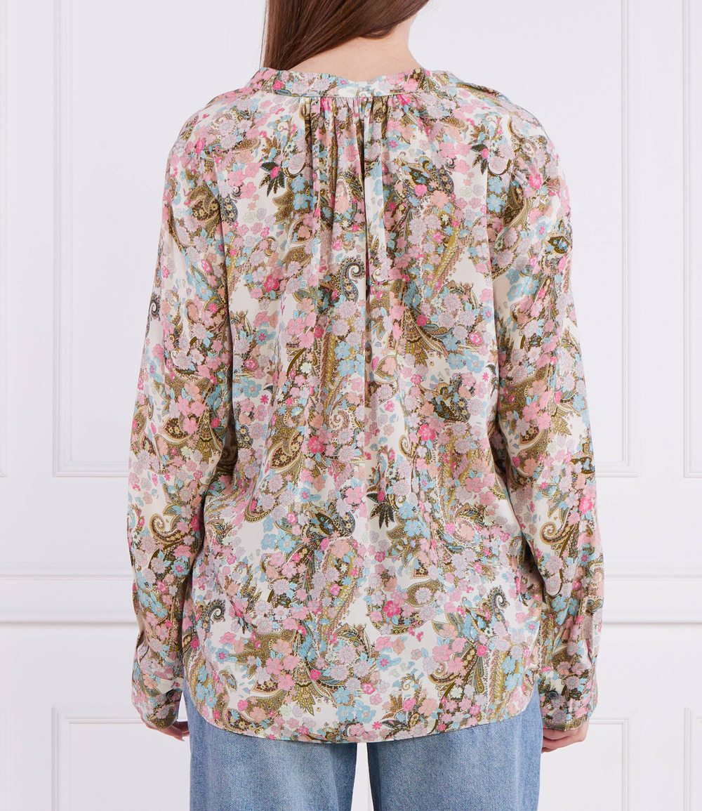 Блузка TINK SOFT YOKO FLOWER Zadig&amp;Voltaire - разноцветная(WWSH00510)