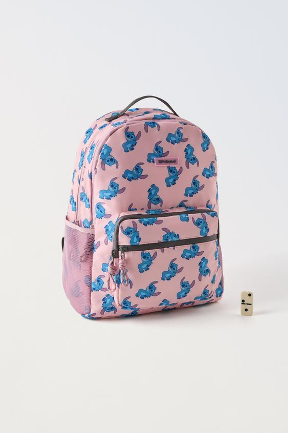 ZARA РЮКЗАК С ПРИНТОМ LILO & STITCH © DISNEY, РОЗОВЫЙ