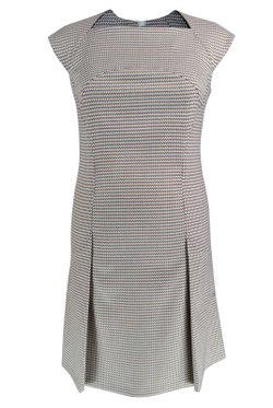 Платье женское 1568АП, Зелено-роз #297ЗР051568АП