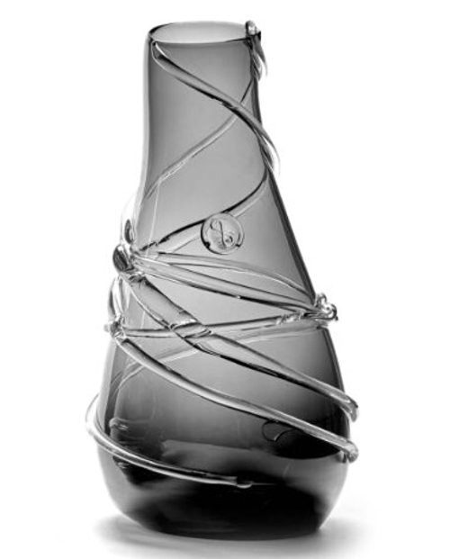 Ваза Mesh XL SEMPRE стекло/grey/clear  200х200х500h