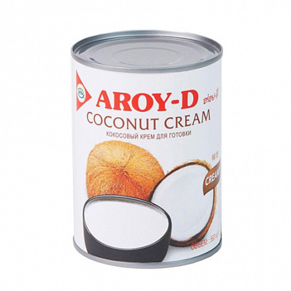 Кокосовые сливки "AROY-D" 70%, 560мл, ж/б