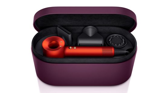 Фен Dyson Supersonic HD08, Topaz orange and Byzantine purple + с подарочным чехлом UK
