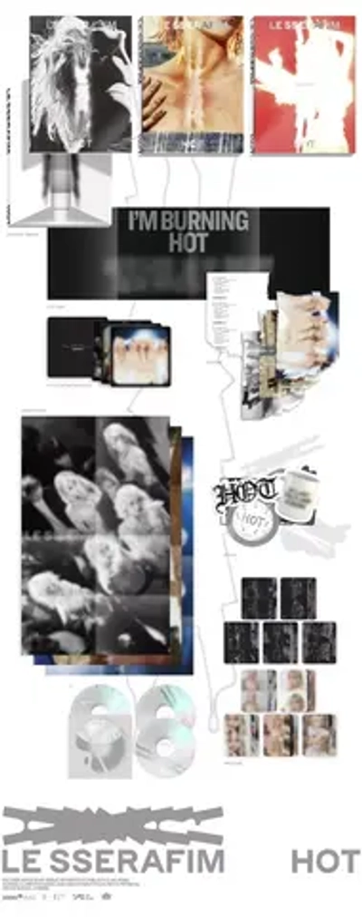 Альбом LE SSERAFIM - HOT [Photobook ver.]