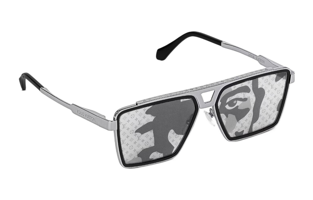 LOUIS VUITTON 1.1 Evidence Metal Square Sunglasses