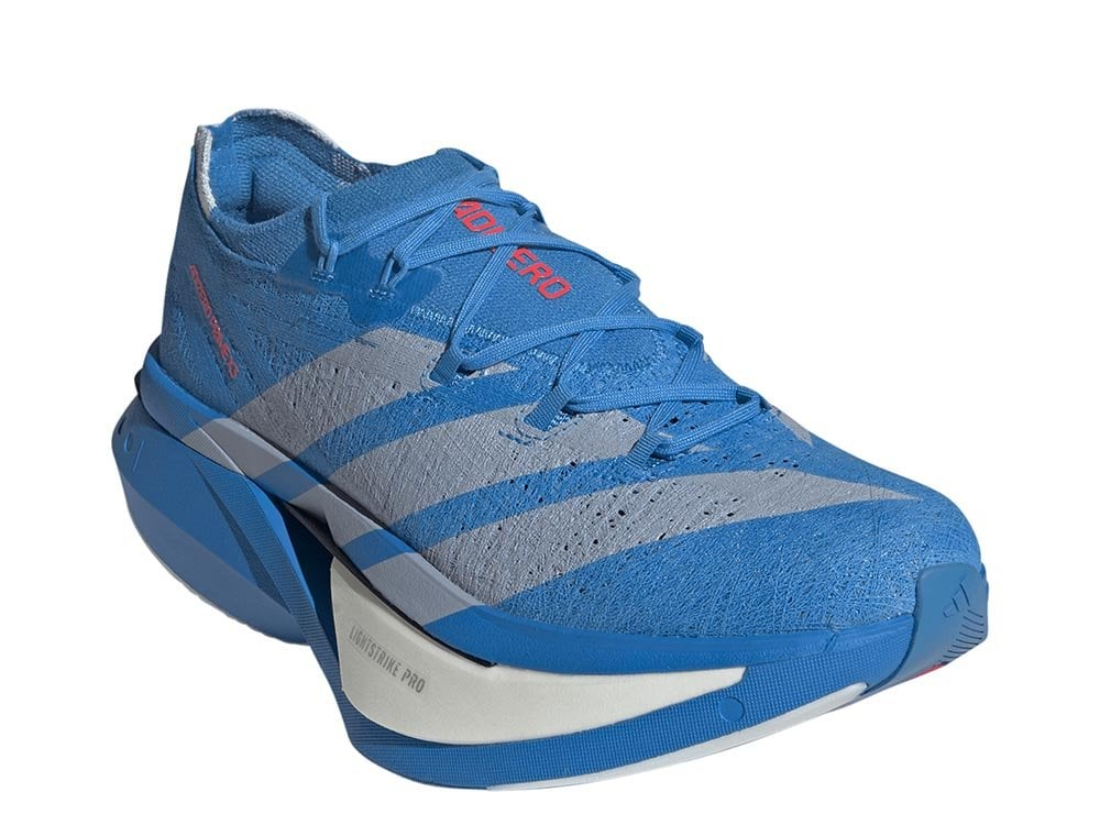 Кроссовки для бега мужские adidas Adizero Prime x3 ST тёмно-синие-серебристые